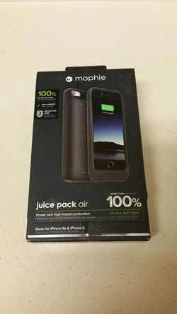 IPhone 6S/6 Mophie Battery Case 100%