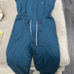 VIAOLI Women's Scrub Jumpsuit Completed Jogger Pants with 8 Pocket for Hospitals Clinics Medical Nursing Uniforms Set