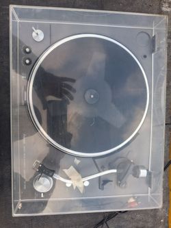 Vintage Sansui SR-5090 Direct Drive Phono w/ Shure M44-7 Cartridge & Technics Shell