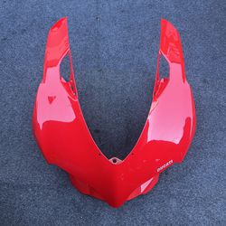 OEM Ducati Panigale 1199 899 481.1.074.3A Front Cowl Nose Fairing RED (contact info removed)3A