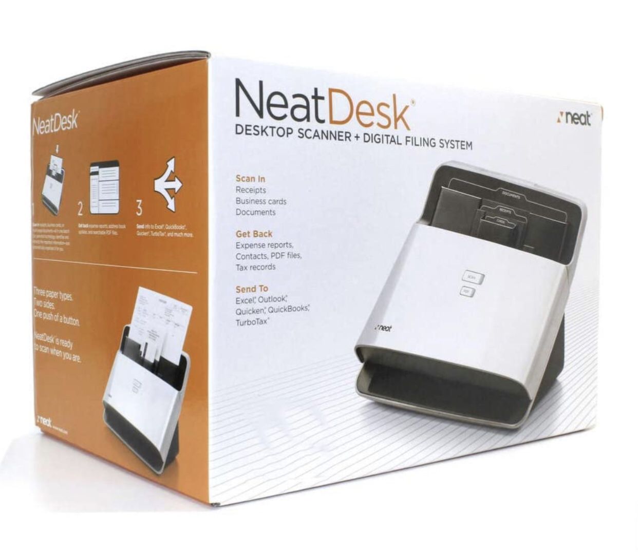 NeatDesk Desktop Document Scanner and Digital Filing System for PC and Mac