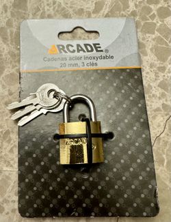 Mini metal padlock