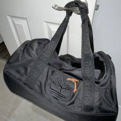 Timberland Black Orange Luggage Bag