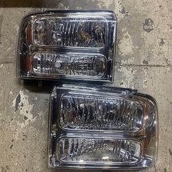 Ford F250 F350 F450 F550 Headlights Luces Micas Calaveras Faros 2005 To 2007