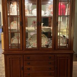 Cherry China Hutch