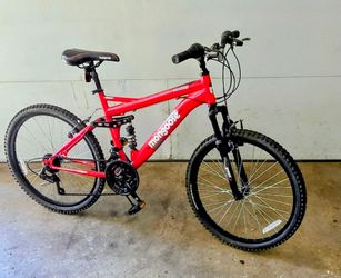 Mongoose Stand Off 24" Full Suspension 21 speed Mountain Bike - riders 4'6" to 5'5 - Holmdel NJ