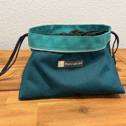 Ruffwear - Teal Quencher Cinch Top Packable Dog Bowl
