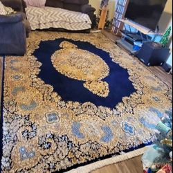 Authentic Persian rug MITRA ISFAHAN. 9'8"×13'6"
