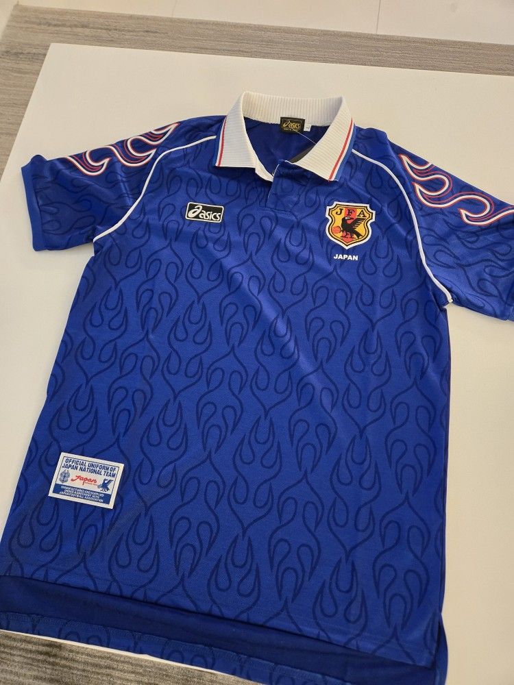 Retro Japan Asics Soccer Jersey