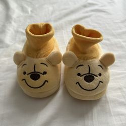Winnie the poo baby shoes