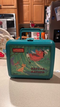 Lion King Disney Plastic Lunch Box