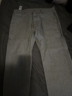 Grey 501 jeans