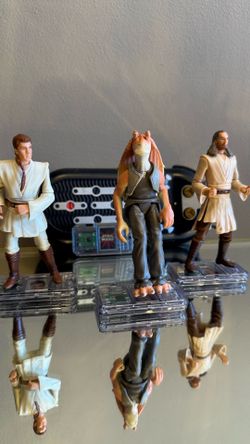 Star Wars Episode I CommTech Collection – Figures, Chips & Reader!