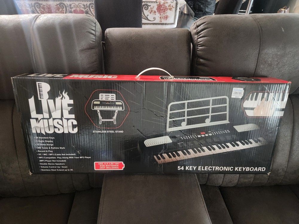 54 Key Electronic Keyboard