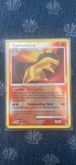 Typhlosion pokemon card
