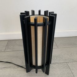 Small Wood Table Lamp