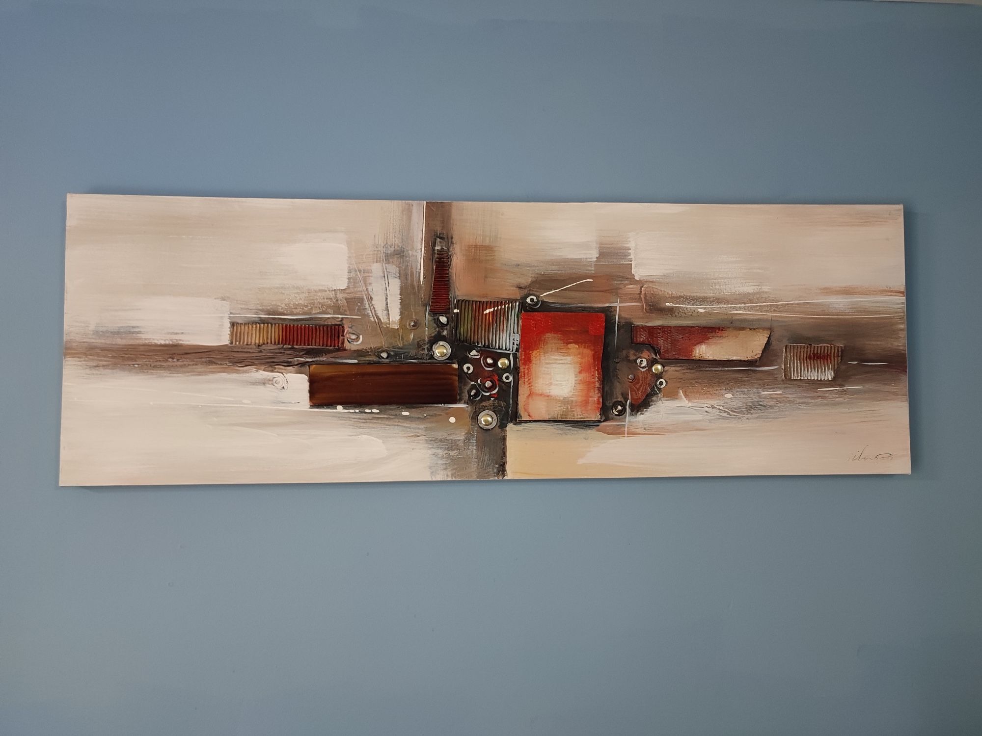 🎨 STUNNING LARGE ABSTRACT PAINTING – MODERN & ELEGANT WALL ART – MUST-HAVE!