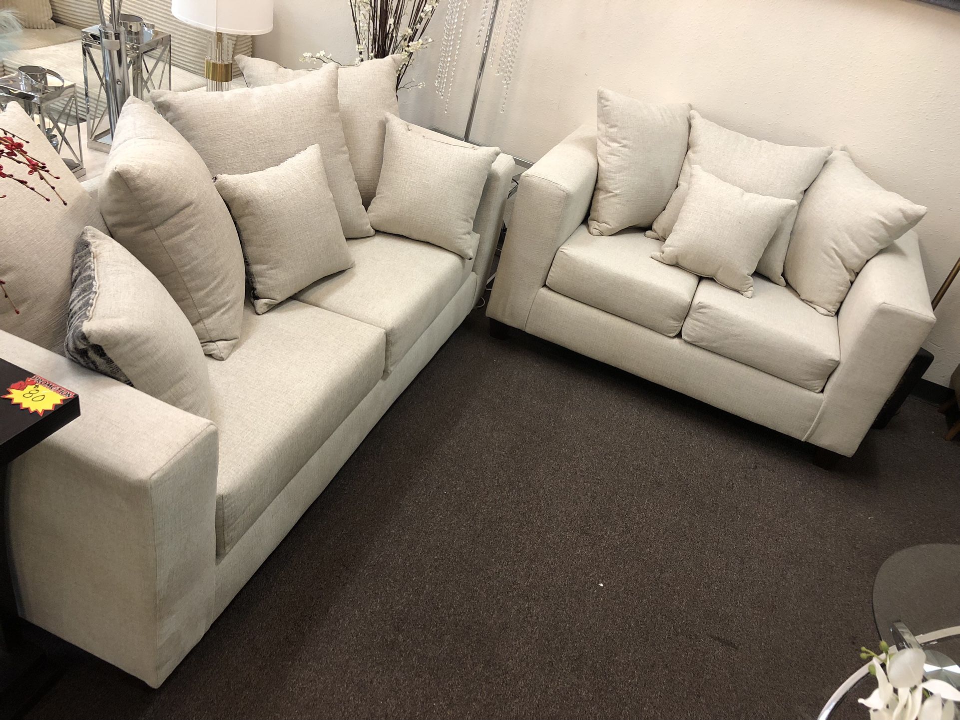 2 Pc Sofa And Loveseat