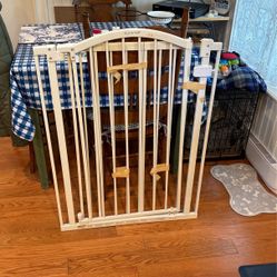 2  Thruway 53W Series Pet & Baby Gate.  Openings Are 29.5”-53”  Tall. White