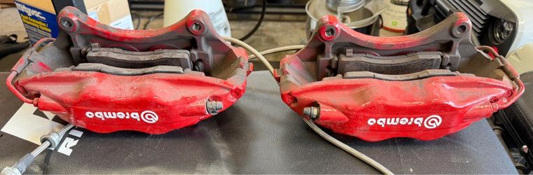 Evo IX front calipers