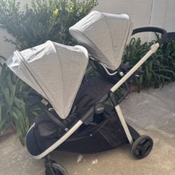 Graco double stroller Tandem Seating- storage basket - Kids Baby Gears Travel 