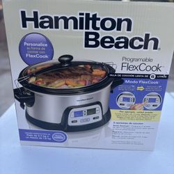 🔥 Hamilton Beach FlexCook 6-Qt Programmable Slow Cooker – Brand New Sealed