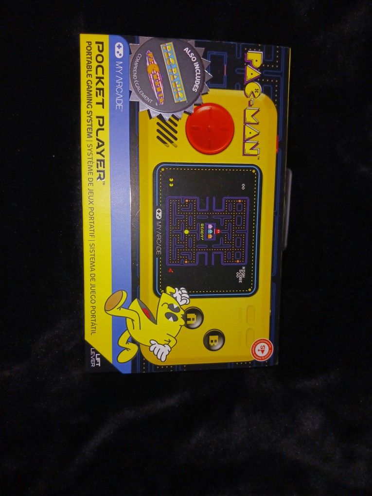 NEW PAC-MAN PORTABLE POCKET PLAYER $30