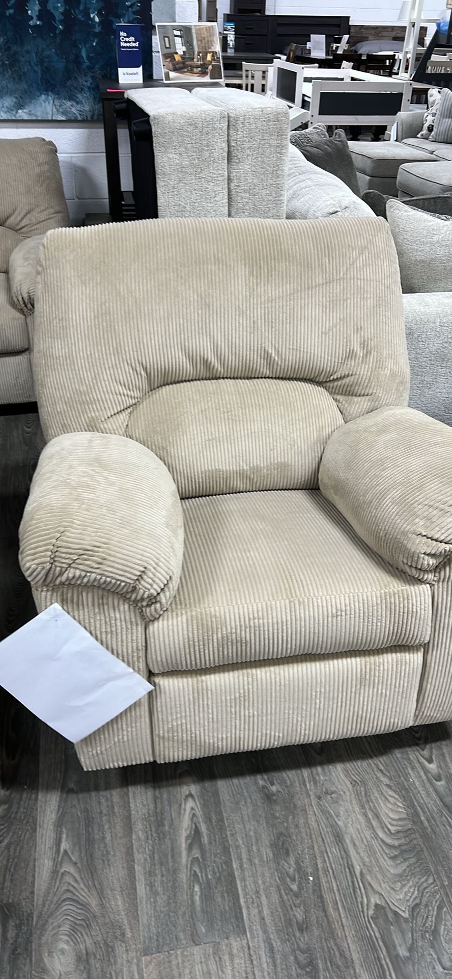 Cordoroy Rocker Recliner