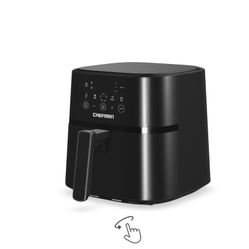 Chefman Air Fryer – 6 QT Compact Airfryer for Quick & Easy Meals in Minutes, Features Hi-Fry Technology for Extra Crisp, Touchscreen Controls with 4 P