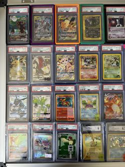 Pokemon Singles And Slabs And Sealed