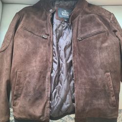 Suede 100% Genuine Cow Leather Jacket