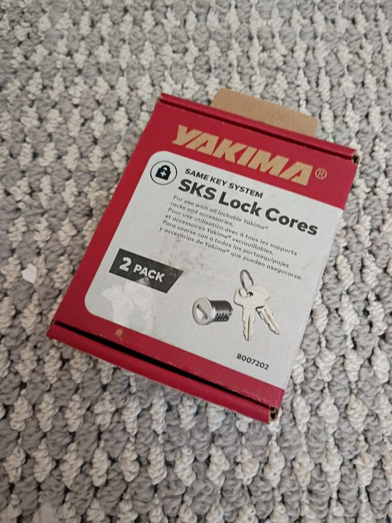 Yakima Sks Lock Cores Set Of Two New