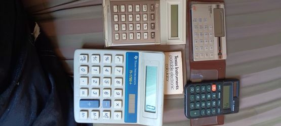 Calculators various
