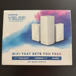 Links us Velop Whole Home Mesh WiFi System – Tri-Band AC4800 (3-Pack)