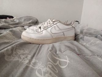 Nike Air Force 1 White, Size 6,0