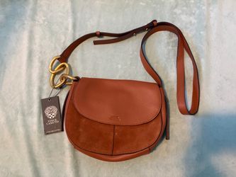Vince Camuto Genuine Leather Crossbody Bag
