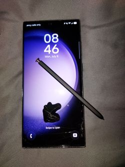 Cracked screen/unlocked Galaxy s23 ultra 256gb