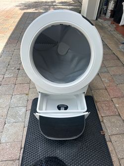 Cat robot litter
