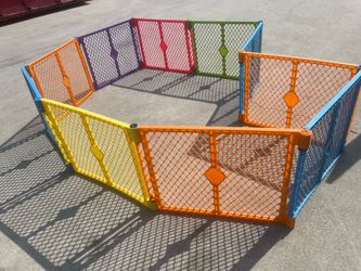 Large colorful pet pen 40.00