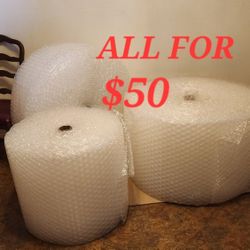 Bubble Wrap   Size -1/2 Inches  ( Large )   $50