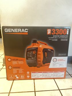 Generac GP3300i Inverter Quiet Generator New Never Opened 