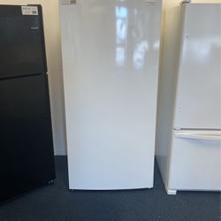 NEW* White Frigidaire Upright Frost Free Freezer