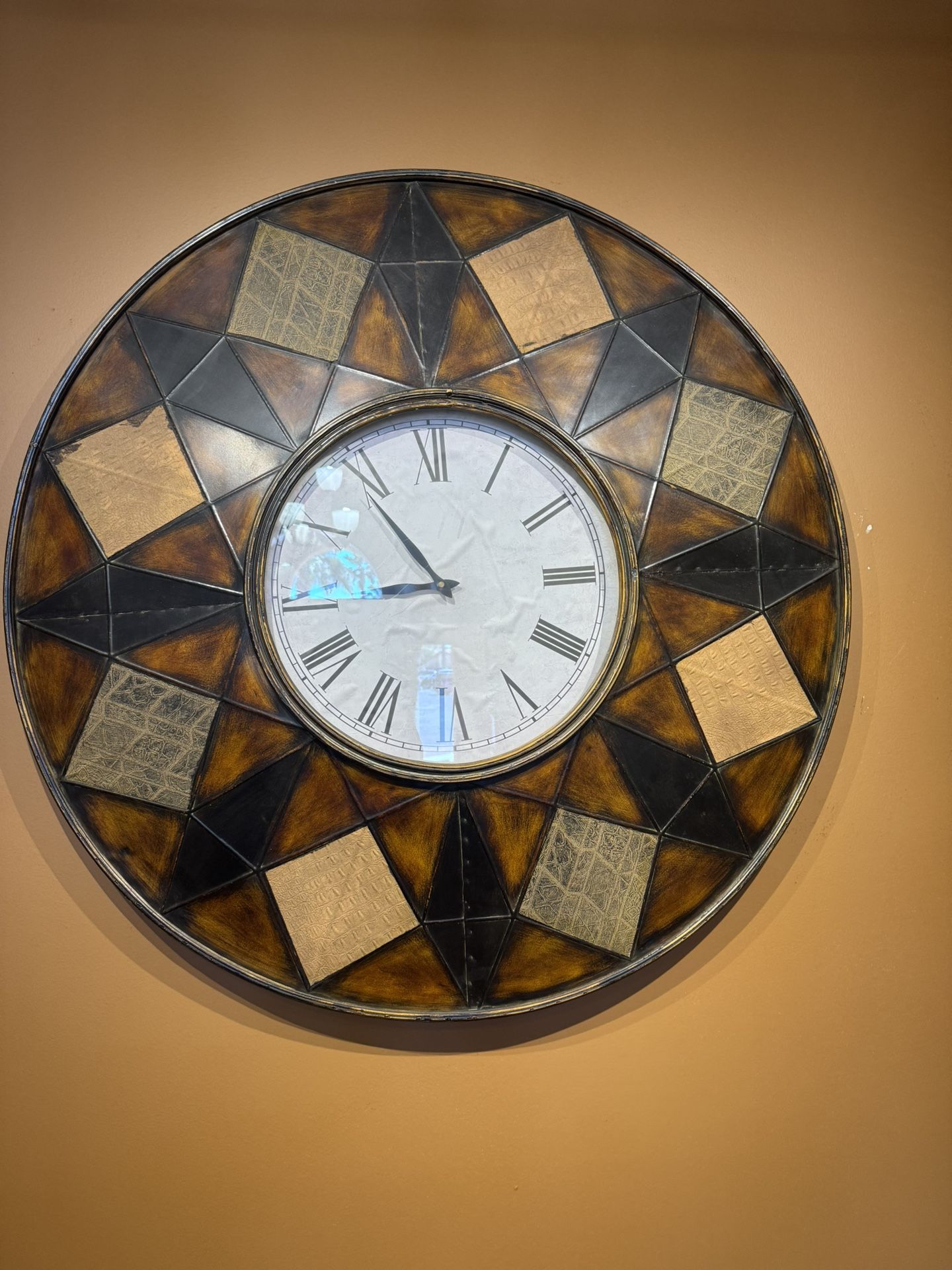 Wall Clock About 3 Feet Wide 