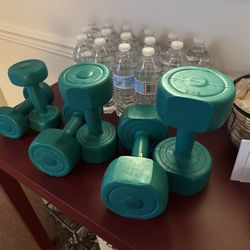 3 Sets of Dumbbells 