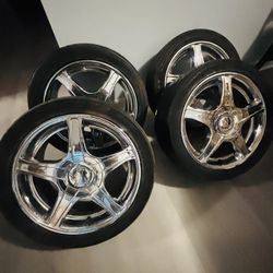 16” Universals  Chromed Rims 