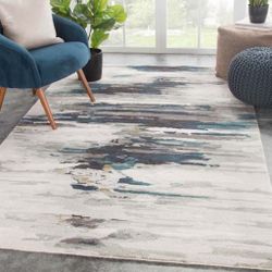 Modern Genesis Area Rug Hand Tufted 9x13ft