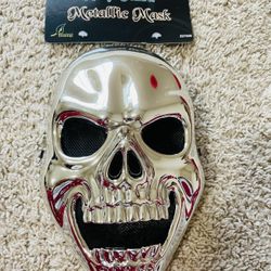 Midnight Creatures Metallic Mask For Adults 
