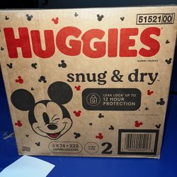 Diapers Huggies Size 2