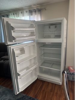 White refrigerator