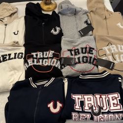 Mens S M L Xl True Religion Hoodies